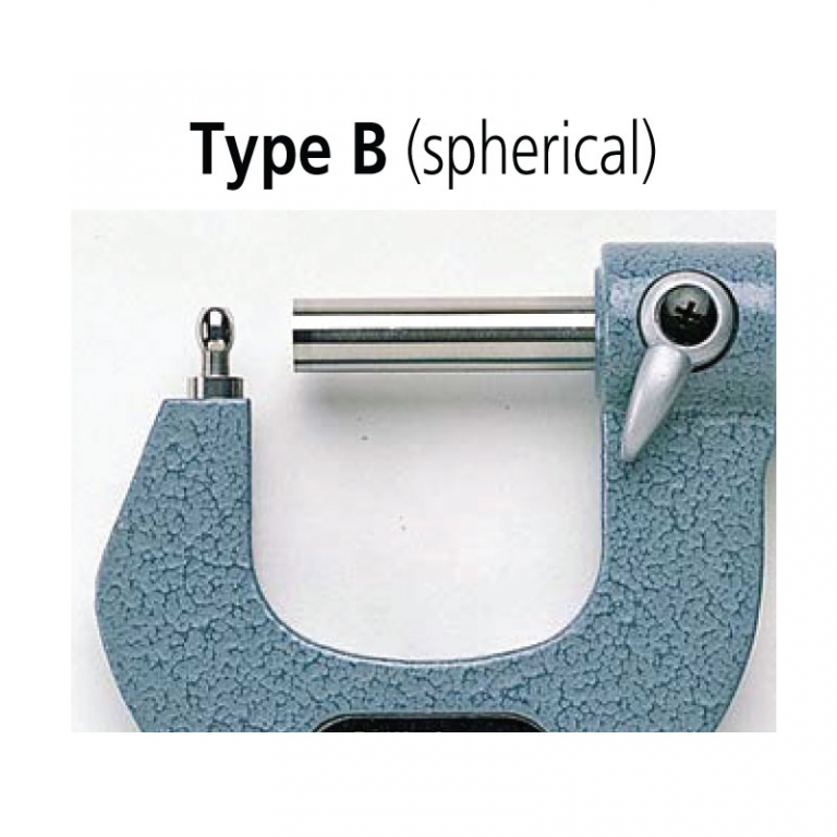 Tube Micrometer Spherical And Cylindrical Anvil Type