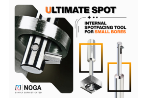 NOGA - Ultimate Spot® : เครื่องมือปรับผิวหน้าภายในสำหรับรูขนาดเล็ก | JSR GROUP
