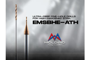 MOLDINO -Ultra-deep fine-hole drills for high-hardened stee : EMSBHE-ATH | JSR GROUP