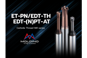 MOLDINO - ดอกเอ็นมิลทำเกลียวสำหรับเหล็กชุบแข็งได้ถึง 70 HRC รุ่น EDT และ ET | JSR GROUP