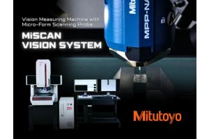 MITUTOYO - Vision Measuring Machine with Micro-Form Scanning Probe  MiSCAN Vision System| JSR GROUP