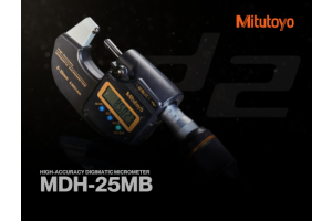 MITUTOYO - ไมโครมิเตอร์ดิจิทัลแบบละเอียดความแม่นยำสูง MDH-25MB| JSR GROUP