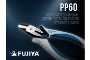 FUJIYA - Protech series Diagonal Cutting Pliers (round blade) : PP60 | JSR GROUP