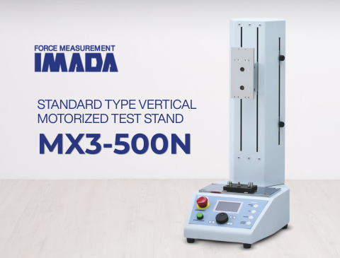 IMADA - ขาตั้งทดสอบแบบมอเตอร์แนวตั้ง รุ่น มาตรฐาน MX3-500N | JSR GROUP