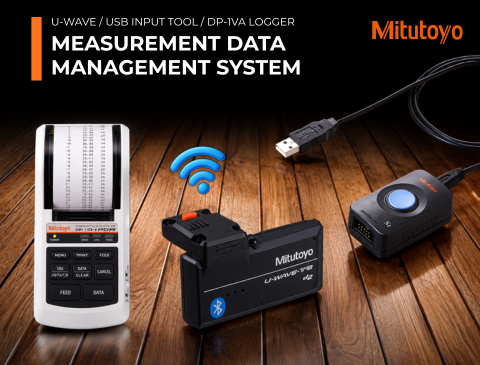 MITUTOYO - U-WAVE / USB Input Tool / DP-1VA LOGGER  : Measurement Data Management System | JSR GROUP