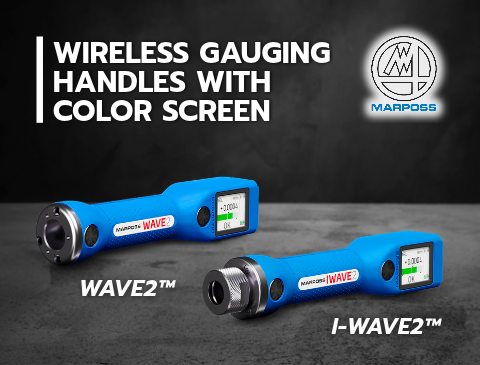 MARPOSS - Wireless Gauging Handles with Color Screen I-WAVE2™ & WAVE2™  | JSR GROUP