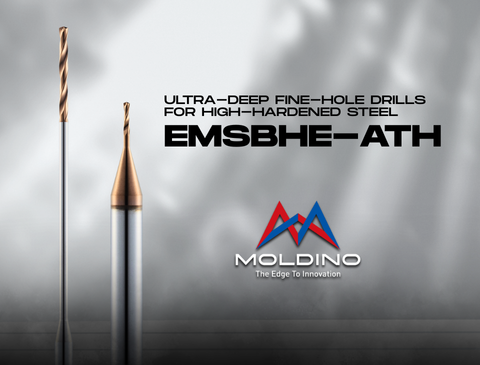 MOLDINO -Ultra-deep fine-hole drills for high-hardened stee : EMSBHE-ATH | JSR GROUP