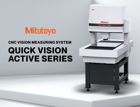 MITUTOYO - CNC Vision Measuring System :  QUICK VISION Active Series| JSR GROUP