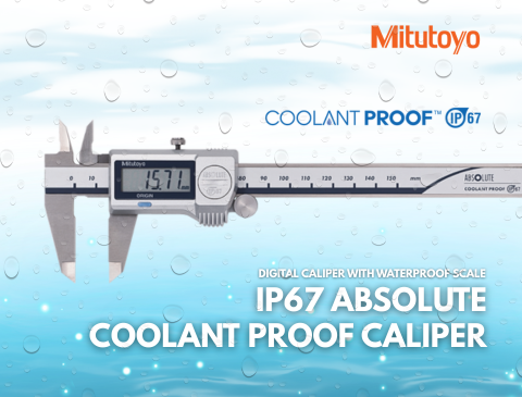 MITUTOYO-IP67 ABSOLUTE Coolant Proof Caliper | JSR GROUP