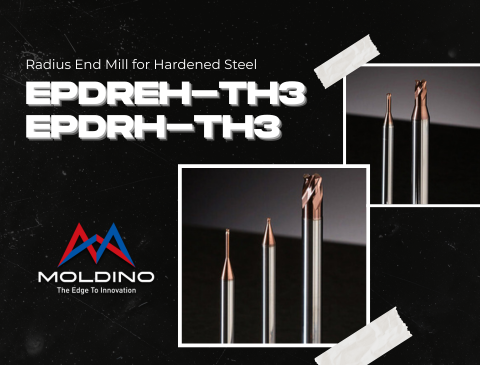 MOLDINO - EPDREH-TH3,EPDRH-TH3 : Radius End Mill for Hardened Steel | JSR GROUP