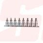 23874 | 1/2” 8PC TORX BITS SOCKET SET (ON RAIL) | SIGNET