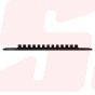 68267 | 1/2” DR. 13 PCS x 390mm MAGNETIC ALUMINUM CLIP RAIL BLACK | SIGNET