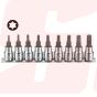 22967V | 3/8” 9PC TORX BIT SOCKET SET (TX10-50), 48MML | SIGNET