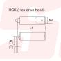 25HCK | HCK - HEAD OPTIONAL REPLACEABLE HEADS | KANON