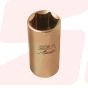 35446 | 6 pt LONG Sockets 1” SOCKET WRENCHES NON-SPARKING | EGA MASTER