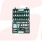 12756-1 | 3/8” 52PCS MM SOCKET SET W/ERGO RATCHET| SIGNET