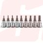 22967V | 3/8” 9PC TORX BIT SOCKET SET (TX10-50), 48MML | SIGNET
