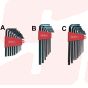 61512 | KIT OF HEXAGONAL KEY WRENCHES | EGA MASTER