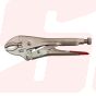 GRIP PLIER CURVED JAW WITH WIRE CUTTER TITACROM® | EGA MASTER