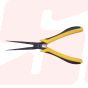 62528 | LONG NEEDEL NOSE ELECTRICIAN PLIER BLACK CHROME PLATING BIMAT | EGA MASTER