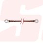 66143 | SHOCK ABSORBING CARABINER LANYANRD UV RESISTANT ANTIDROP TOOLS 700mm| EGA MASTER