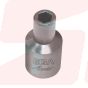 INCH - SOCKET WRENCH 1/4" STANDARD 6 EDGES NON-MAGNETIC TITANIUM| EGA MASTER