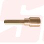 73692 | HEX BIT SOCKET 1/4”  SOCKET WRENCHES NON-SPARKING | EGA MASTER
