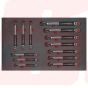 AD500247 | Tray set of double offset ring wrenches antidrop ANTIDROP TOOLS | EGA MASTER