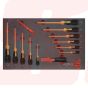 AD500307 | Tray set of screwdrivers antidrop ANTIDROP TOOLS | EGA MASTER