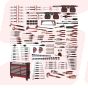 AD549117 | Toolkit upstream oil industry set derrick 187 pcs ANTIDROP TOOLS | EGA MASTER