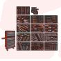 AD591637 | ANTIDROP TOOLS SETS 207 PIECES ANTIDROP TOOLS | EGA MASTER