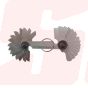 AD655717 | Thread pitch gauge 24 blades antidrop aco ANTIDROP TOOLS | EGA MASTER