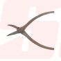 38085 | BENT NOSE PLIER mini INOX 130mm | EGA MASTER