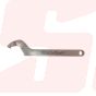 39057 | ADJUSTABLE HOOK SPANNER WITH PIN INOX 115mm - SPECIAL WRENCHES | EGA MASTER