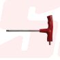 38631 | T-HANDLE HEXAGONAL KEYS INOX 175mm - WRENCHES | EGA MASTER