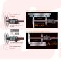 Centerline caliper for distance between center to center of holes with equal diameter | KANON