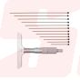 129-153 | Depth Micrometer SERIES 129 — Interchangeable Rod Type | MITUTOYO