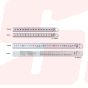 STAINLESS STEEL RULER KAIDAN (SATIN) | SK NIIGATASEIKI
