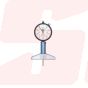 DM-221 | Dial Depth Gauge : Measuring Range 20 mm | TECLOCK