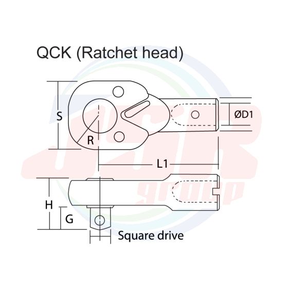 12QCK | HEAD OPTIONAL REPLACEABLE HEADS | KANON