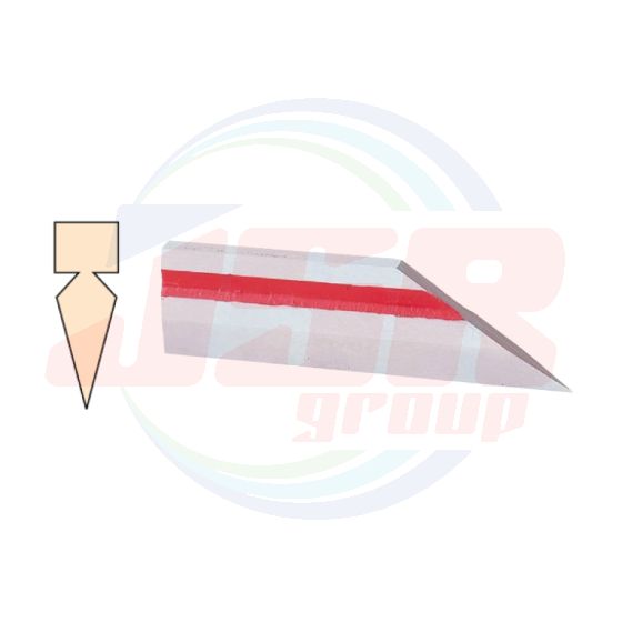133-75 | STRAIGHT EDGE WITH KNUFE SHAPED EDGE - OS-133 | OHNISHI (O.S.S)