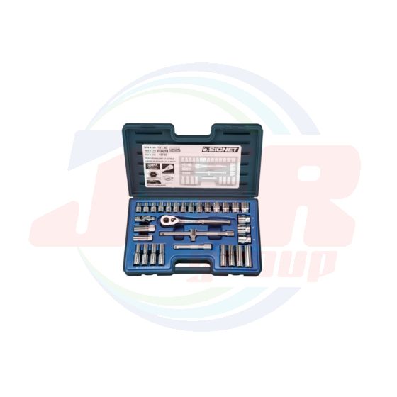 13732 | 1/2” 32PC MM SOCKET SET WITH 13594 | SIGNET