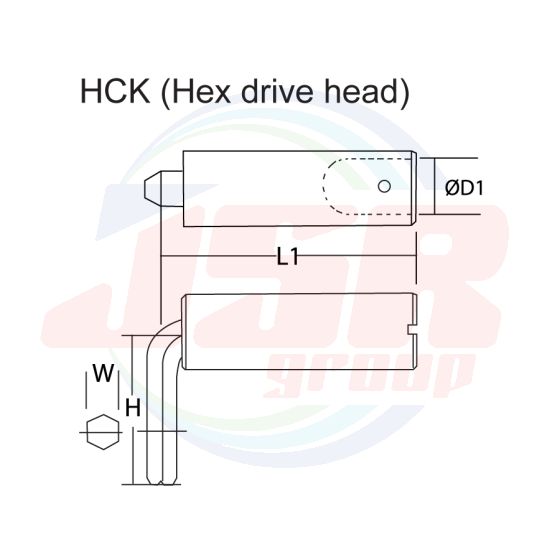 25HCK | HCK - HEAD OPTIONAL REPLACEABLE HEADS | KANON