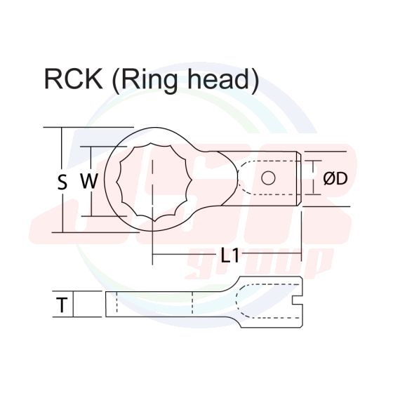 200RCK | RCK - HEAD OPTIONAL REPLACEABLE HEADS | KANON