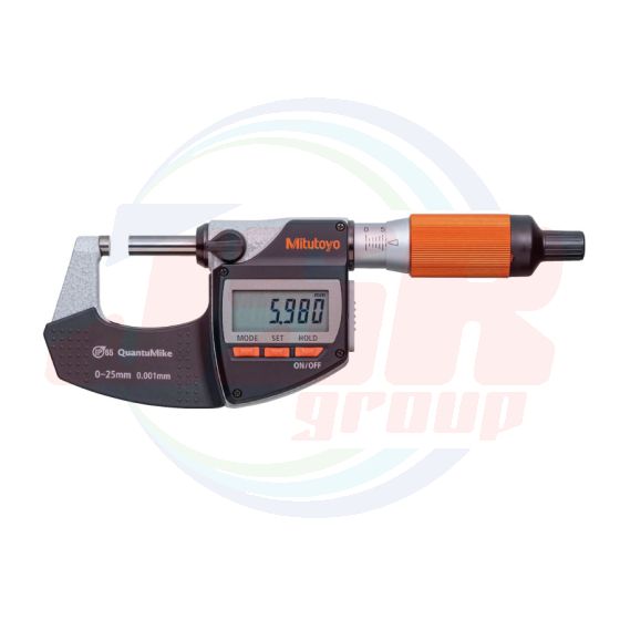 293-140-40 | High-speed and High-accuracy Digimatic Micrometer QuantuMike SERIES 293 — IP65 Micrometer with 2 mm/rev Spindle Feed | MITUTOYO