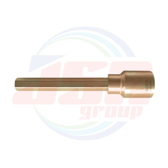 HEX BIT SOCKET LONG SERIE 1/2” SOCKET WRENCHES NON-SPARKING | EGA MASTER