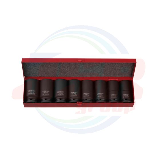 24294 | DEEP IMPACT SOCKET SET METAL BOX | SIGNET