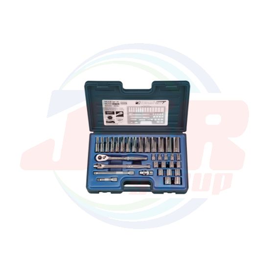 12733 | 3/8” 33 PCS MM SOCKET SET W/12594 IN BLOW MOLD CASE | SIGNET