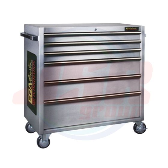 51559 | Roller cabinet 6 drawer entirely inox | EGA MASTER
