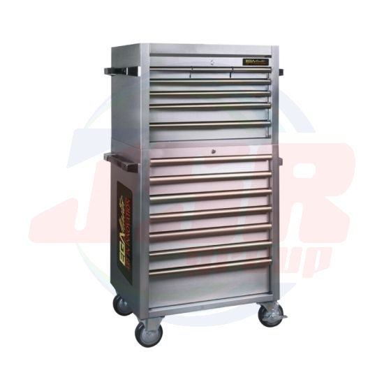51563 | Roller cabinet 14 drawers stainless steel | EGA MASTER